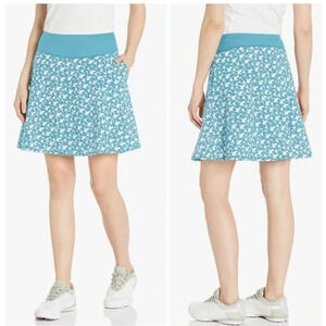 NWT Puma Ethereal Blue Powershape Flight‎ Drycell Skirt Blue White Birds Size L
